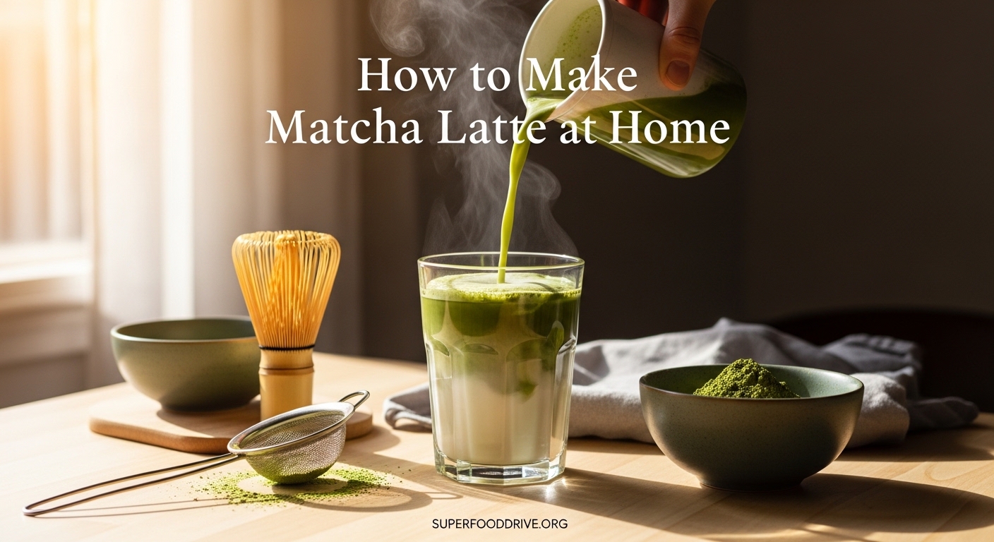How to Make Matcha Latte at Home