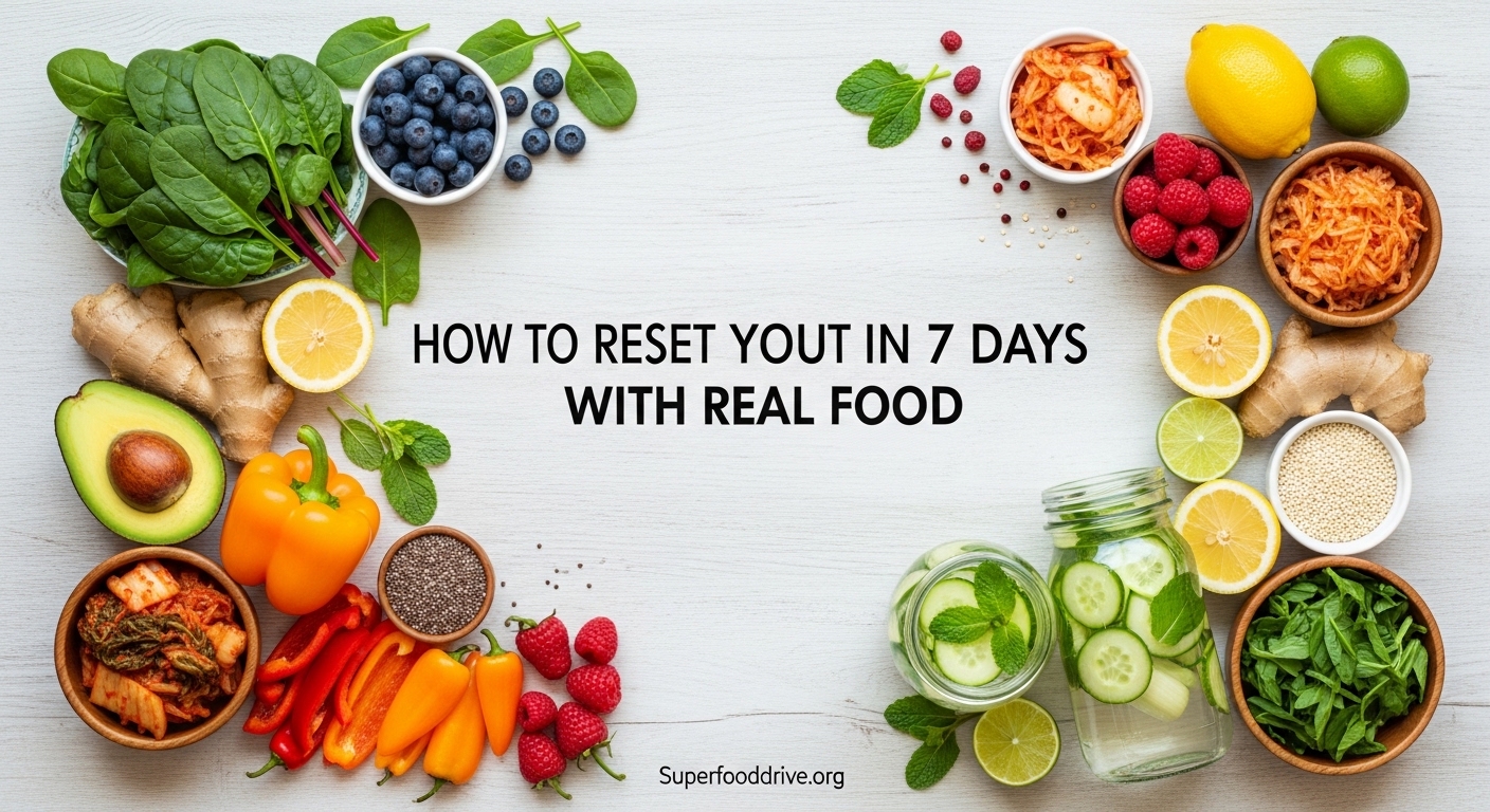 How to Reset Your Gut in 7 Days With Real Food