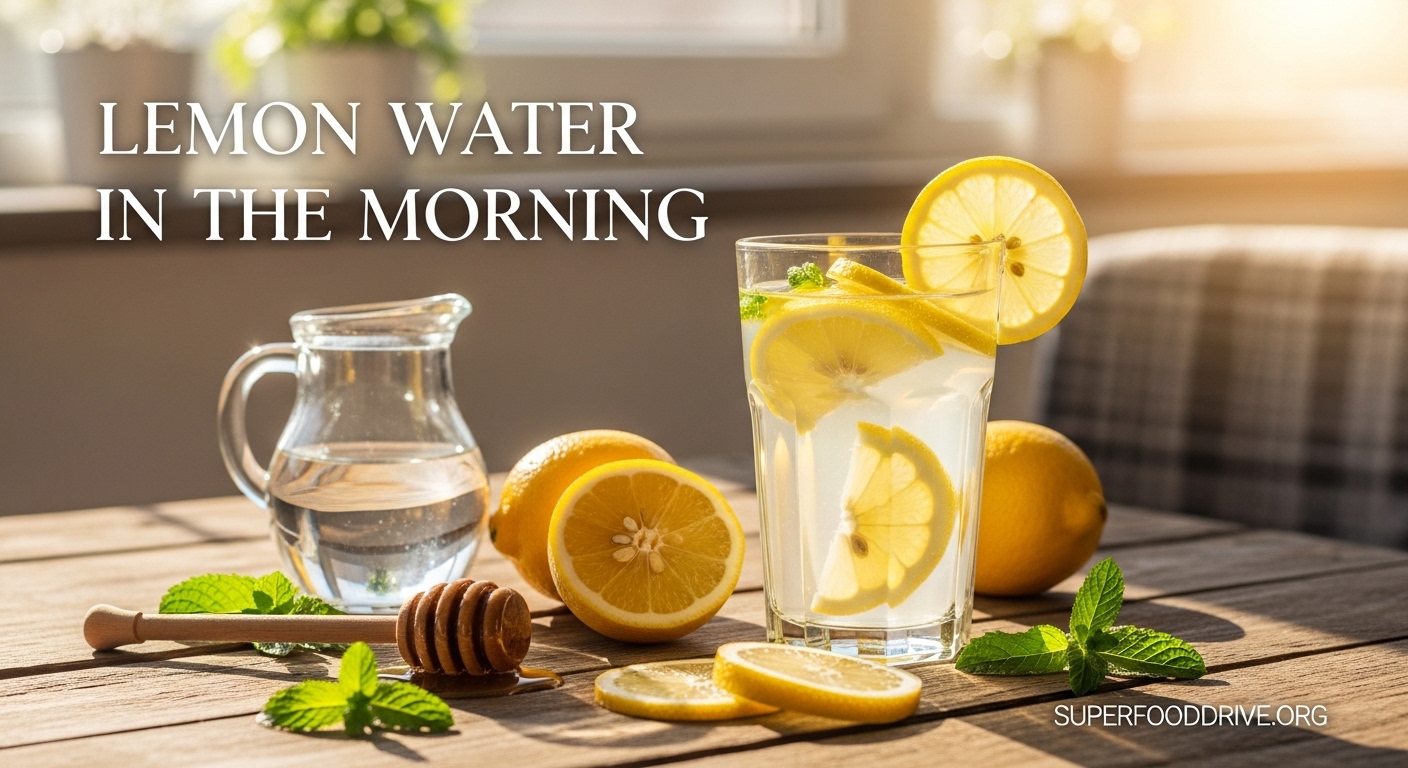 Lemon Water in the Morning