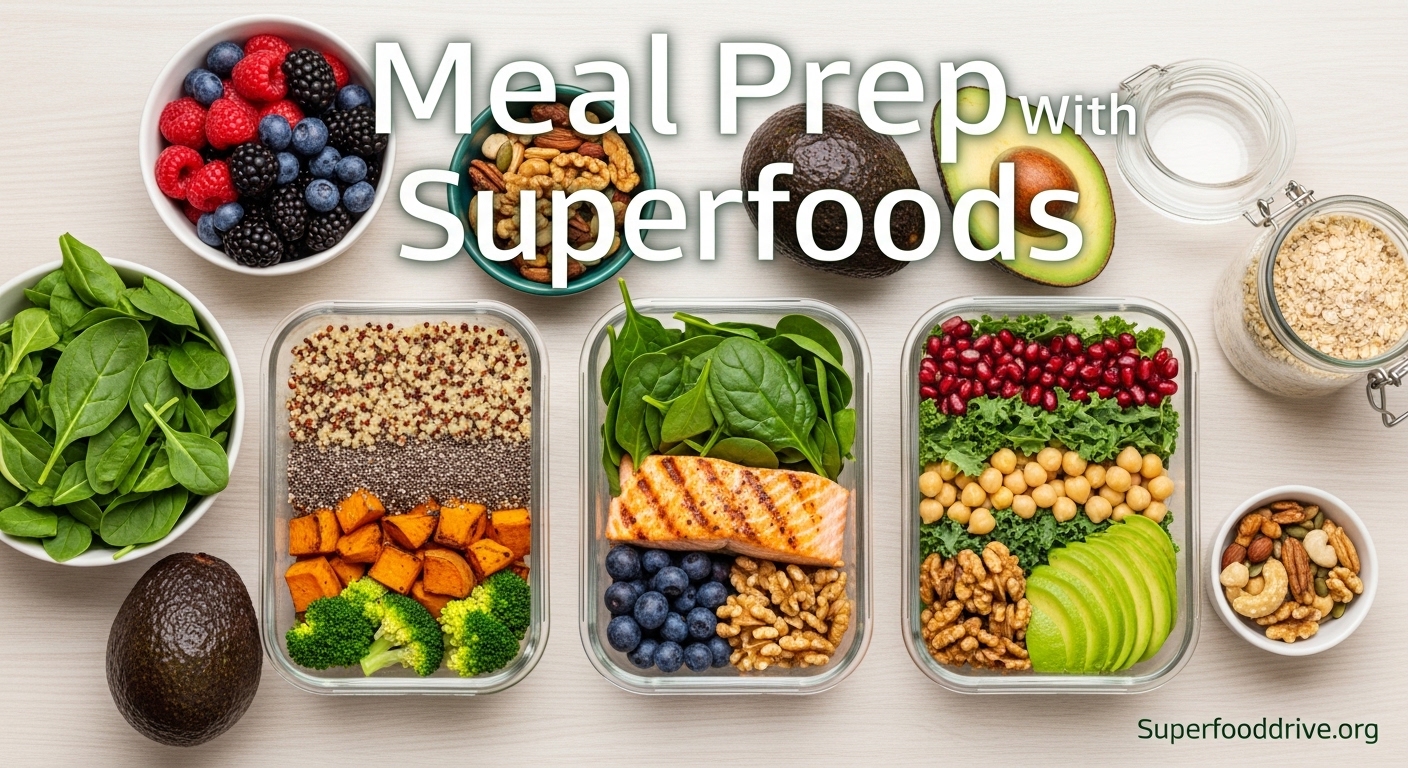 Meal Prep With Superfoods