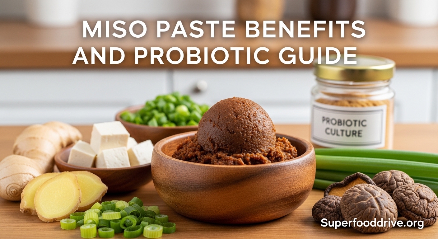 Miso Paste Benefits and Probiotic Guide