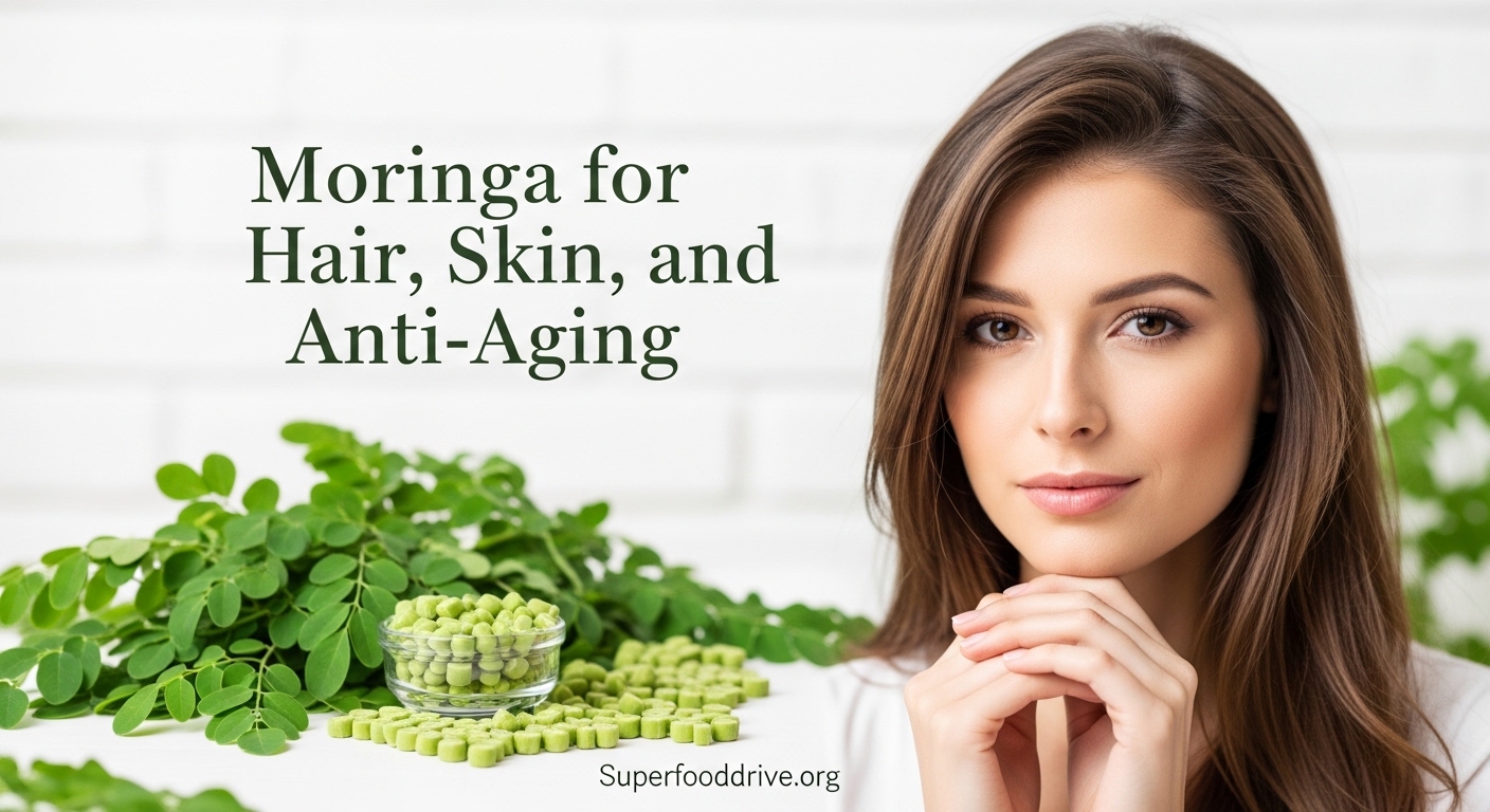 Moringa for Hair, Skin, and Anti-Aging