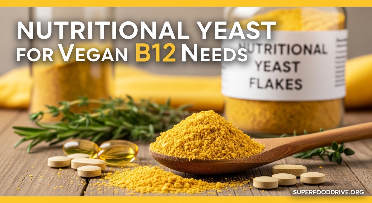 Nutritional Yeast for Vegan B12 Needs