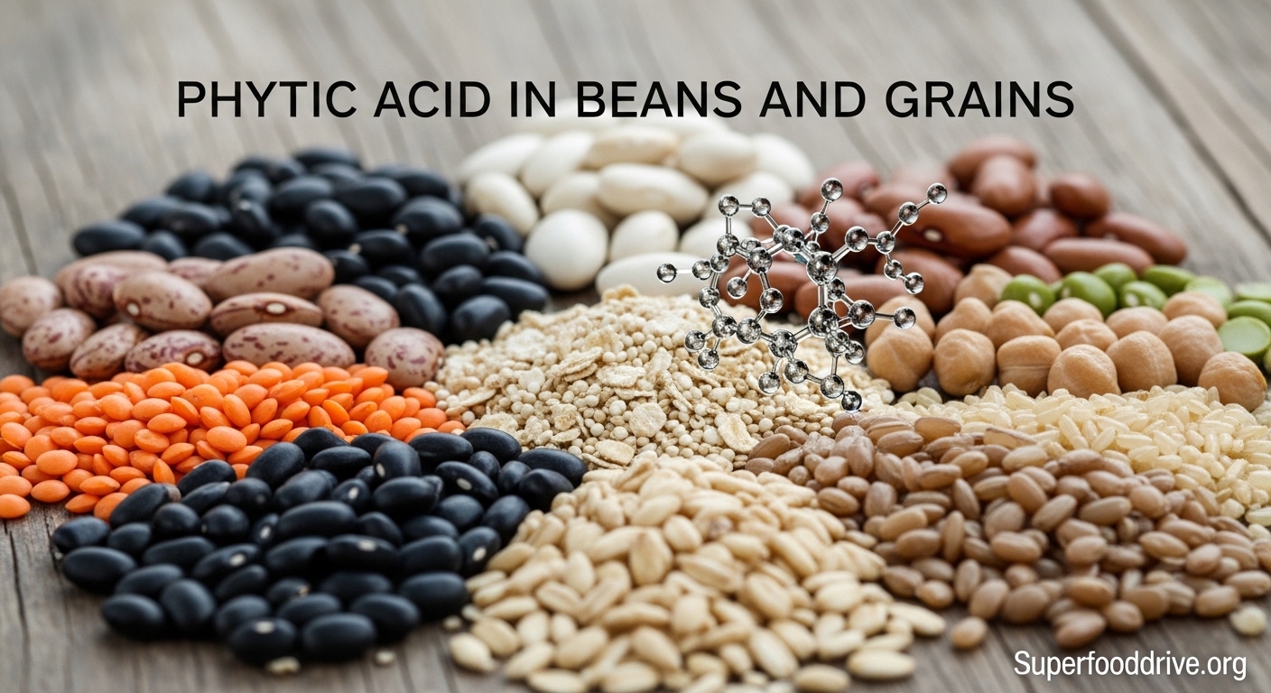 Phytic Acid in Beans and Grains