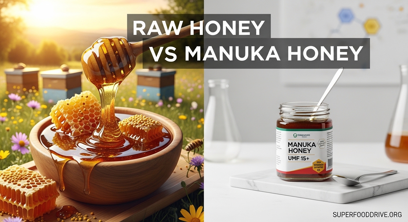 Raw Honey vs Manuka Honey