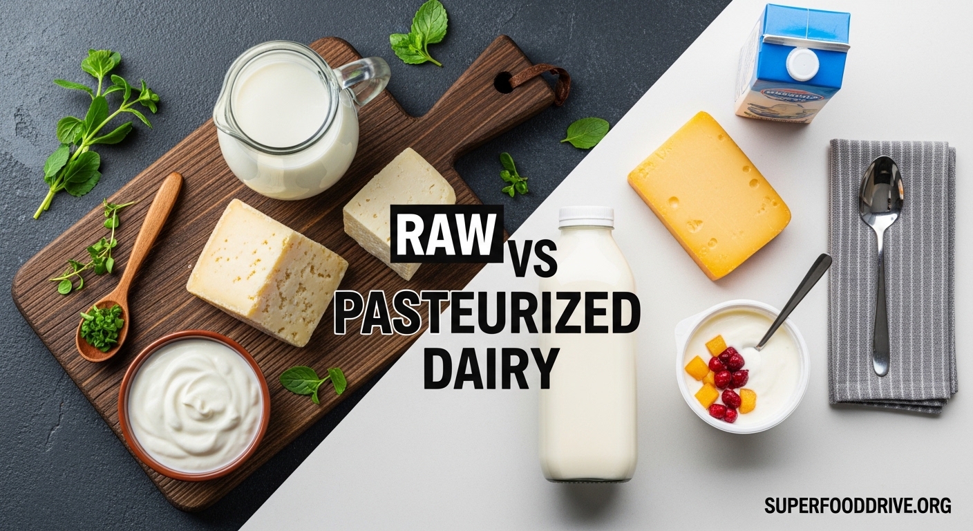 Raw vs Pasteurized Dairy