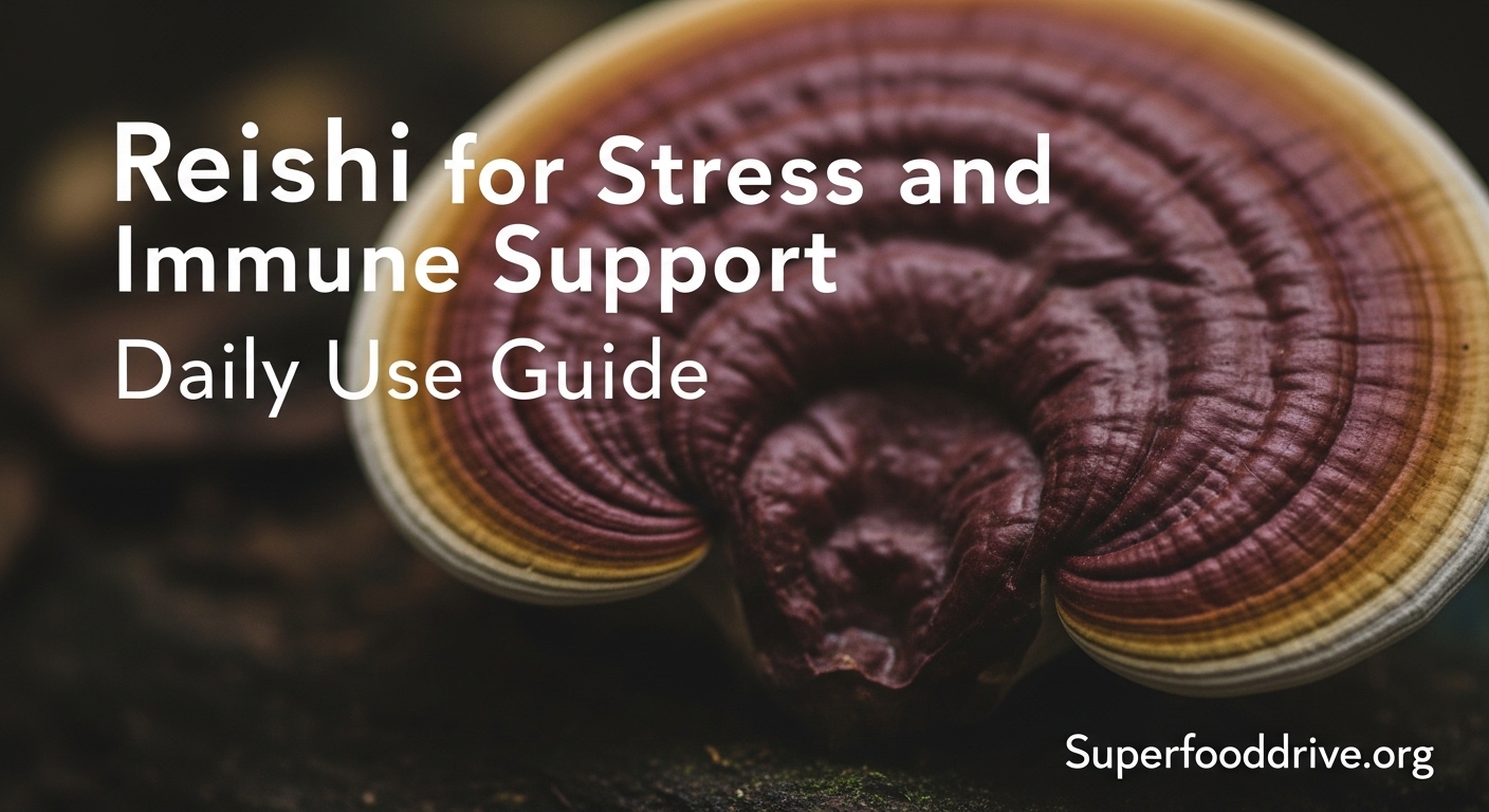 Reishi for Stress and Immune Support Daily Use Guide
