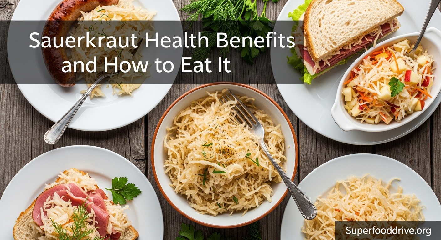 Sauerkraut Health Benefits and How to Eat It