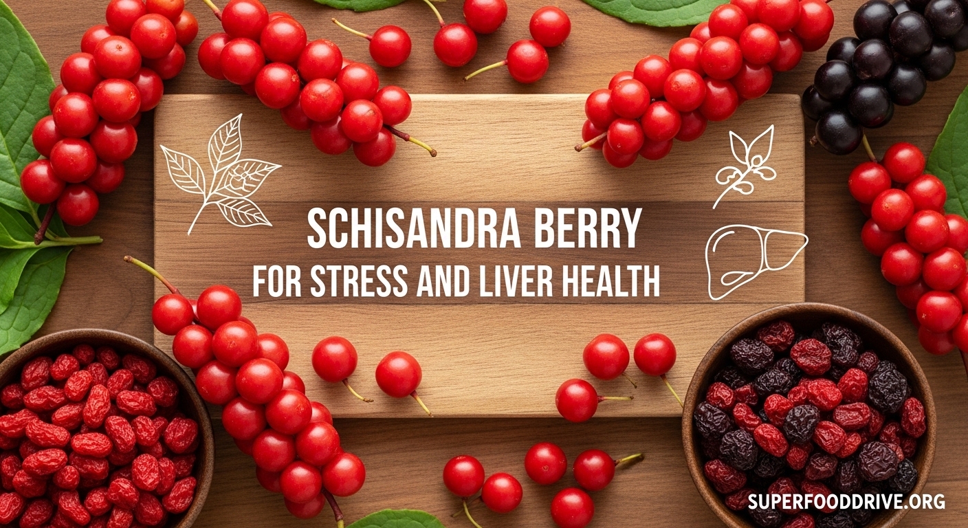 Schisandra Berry for Stress and Liver Health