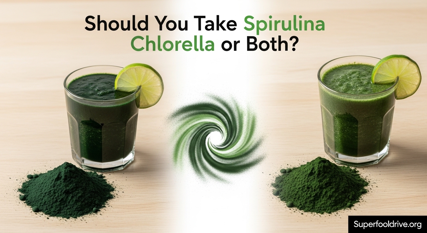 Should You Take Spirulina Chlorella or Both