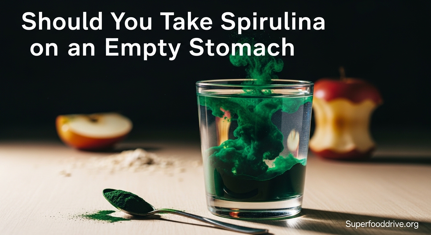 Should You Take Spirulina on an Empty Stomach