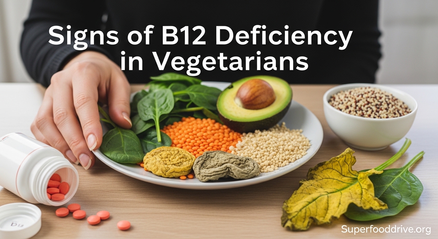 Signs of B12 Deficiency in Vegetarians