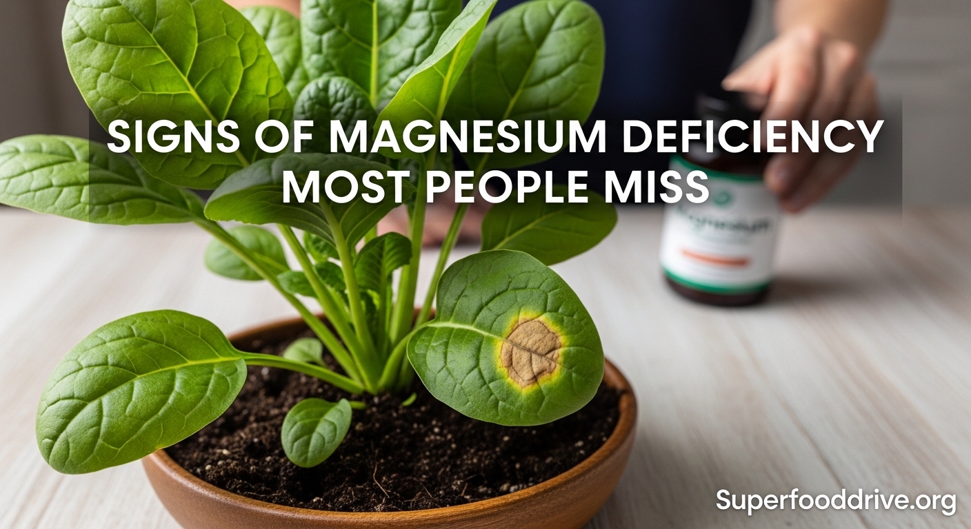 Signs of Magnesium Deficiency Most People Miss