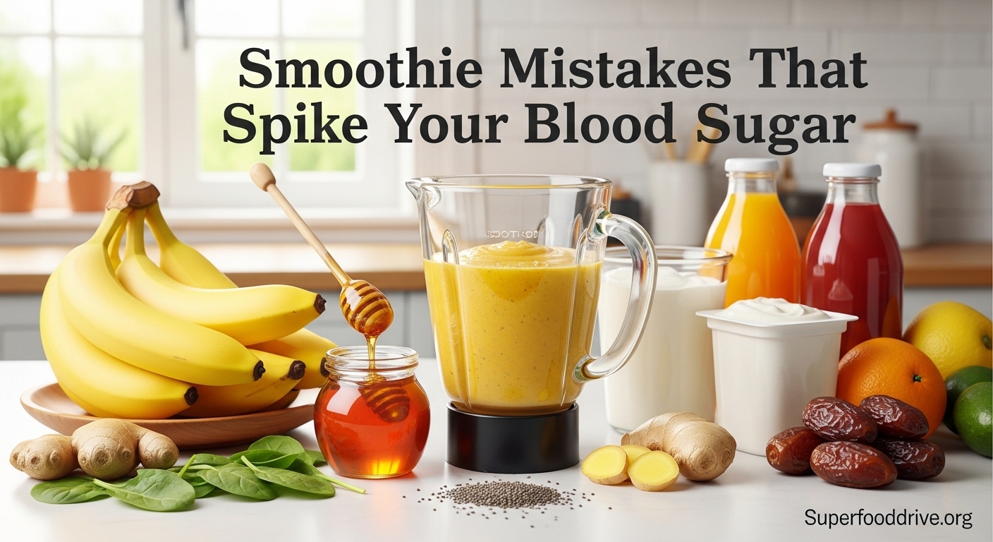 Smoothie Mistakes That Spike Your Blood Sugar