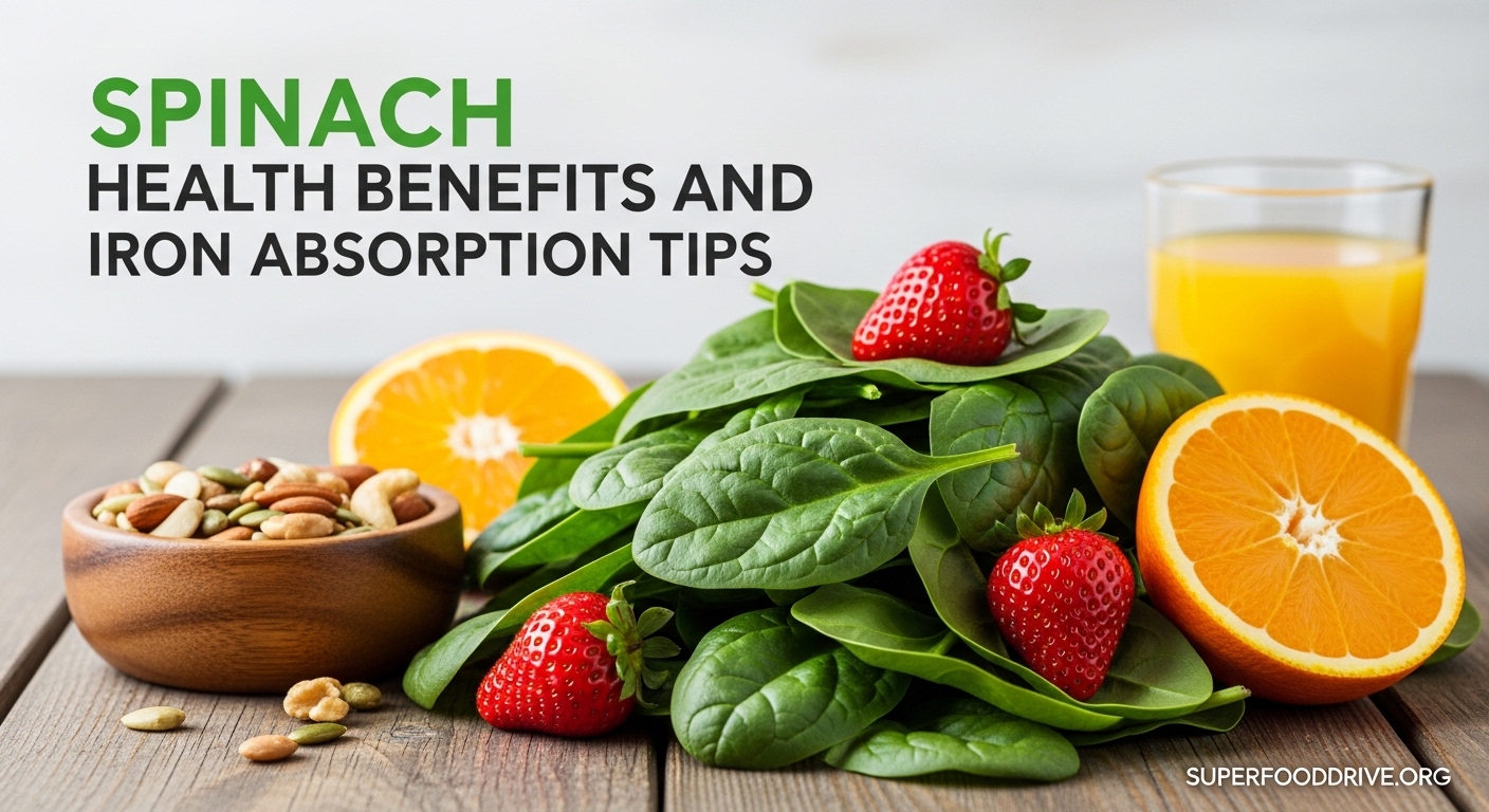 Spinach Health Benefits and Iron Absorption Tips
