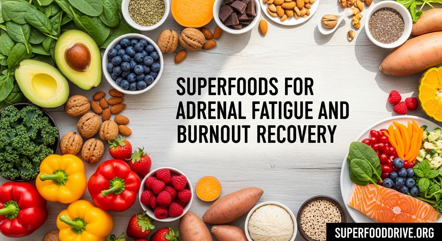 Superfoods for Adrenal Fatigue and Burnout Recovery