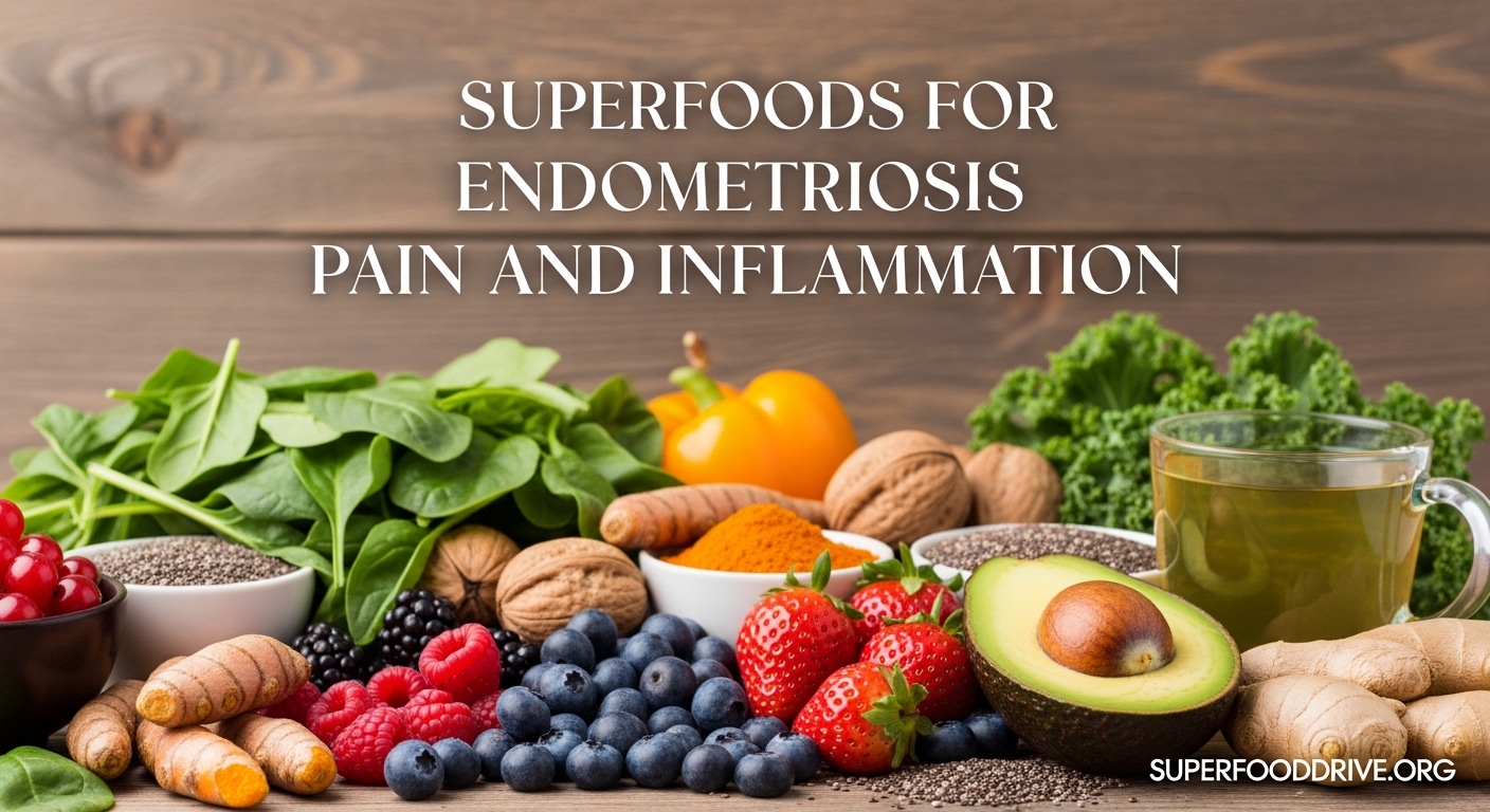 Superfoods for Endometriosis Pain and Inflammation