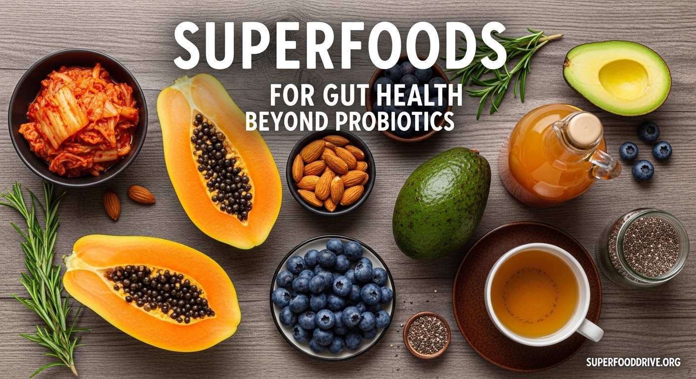 Superfoods for Gut Health Beyond Probiotics