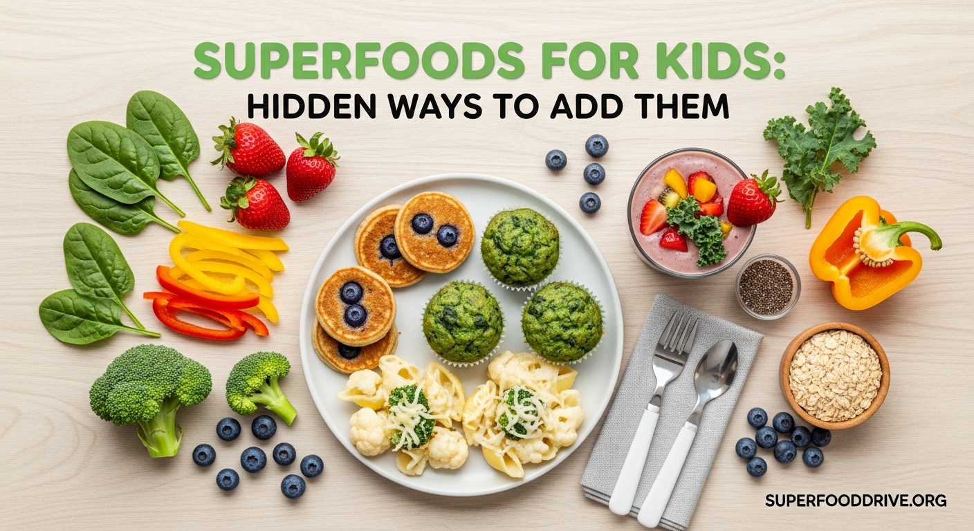 Superfoods for Kids Hidden Ways to Add Them