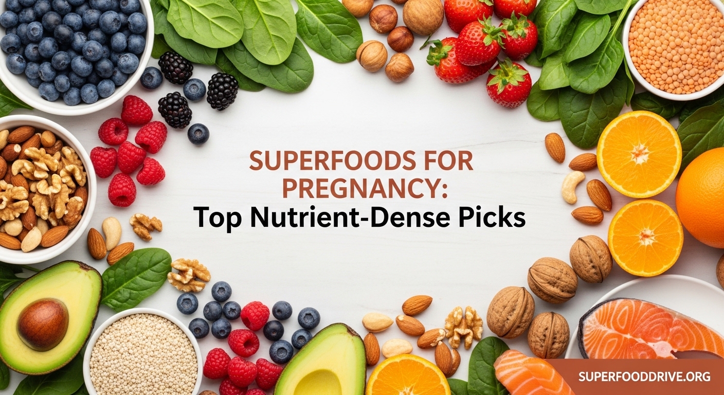 Superfoods for Pregnancy Top Nutrient-Dense Picks