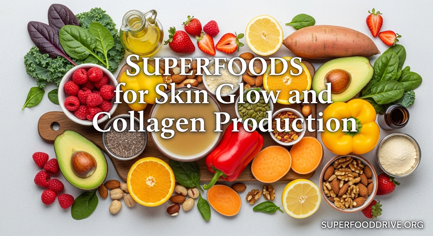 Superfoods for Skin Glow and Collagen Production