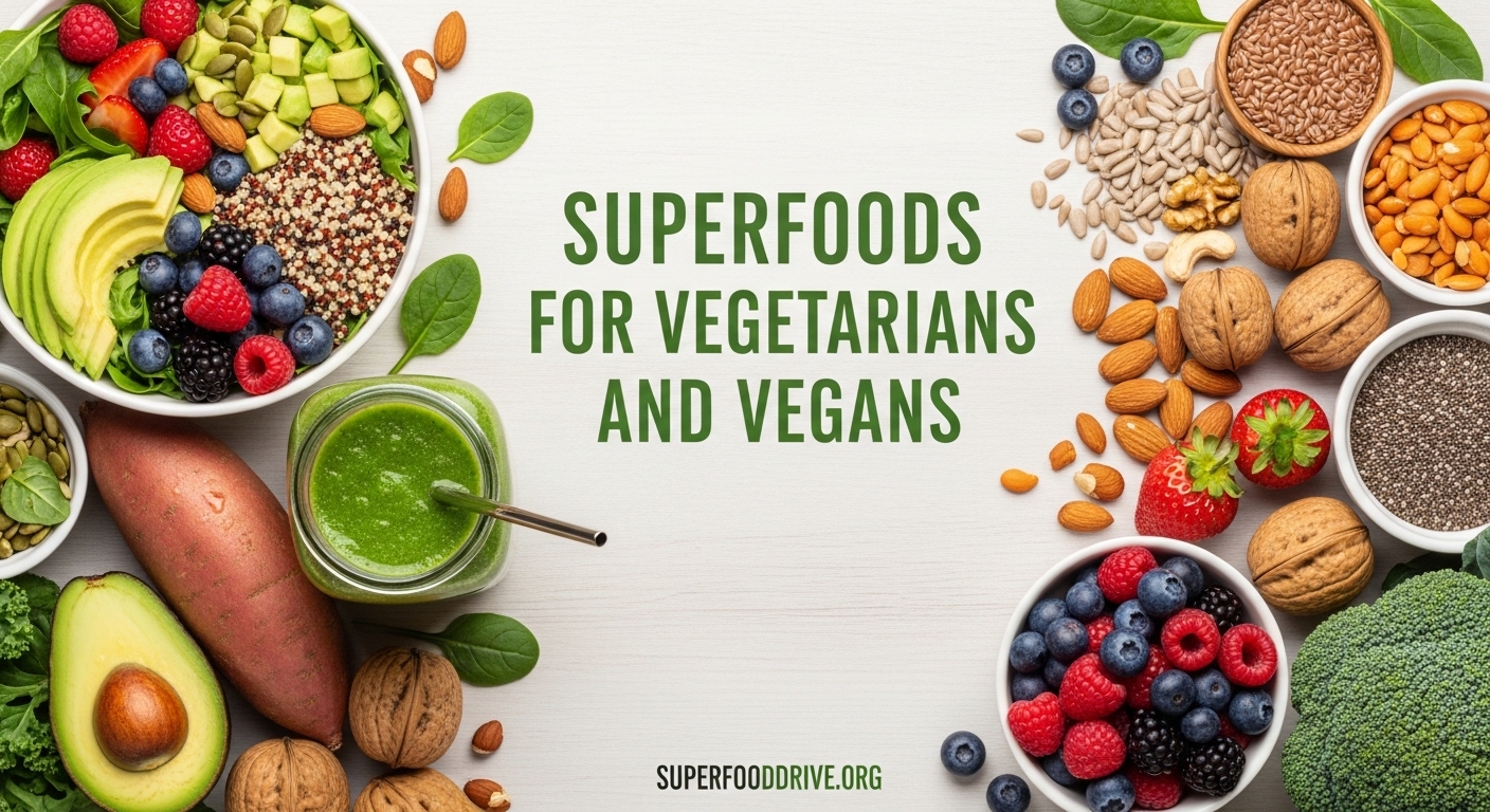 Superfoods for Vegetarians and Vegans
