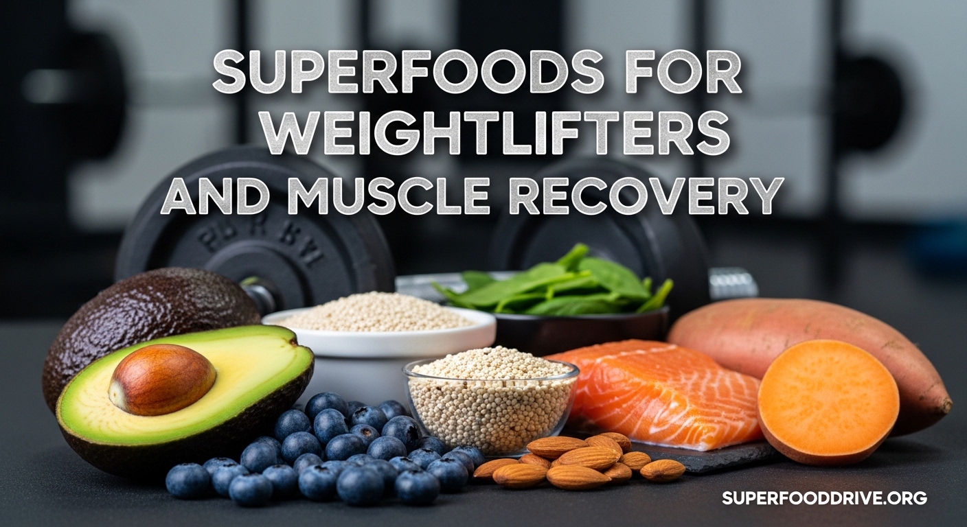 Superfoods for Weightlifters and Muscle Recovery