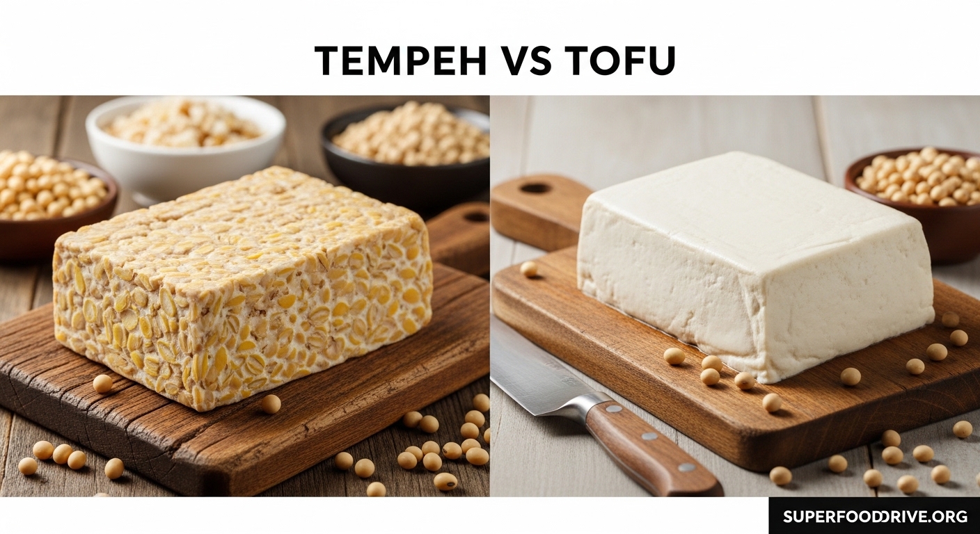 Tempeh vs Tofu