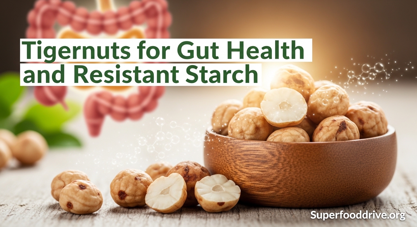 Tigernuts for Gut Health and Resistant Starch