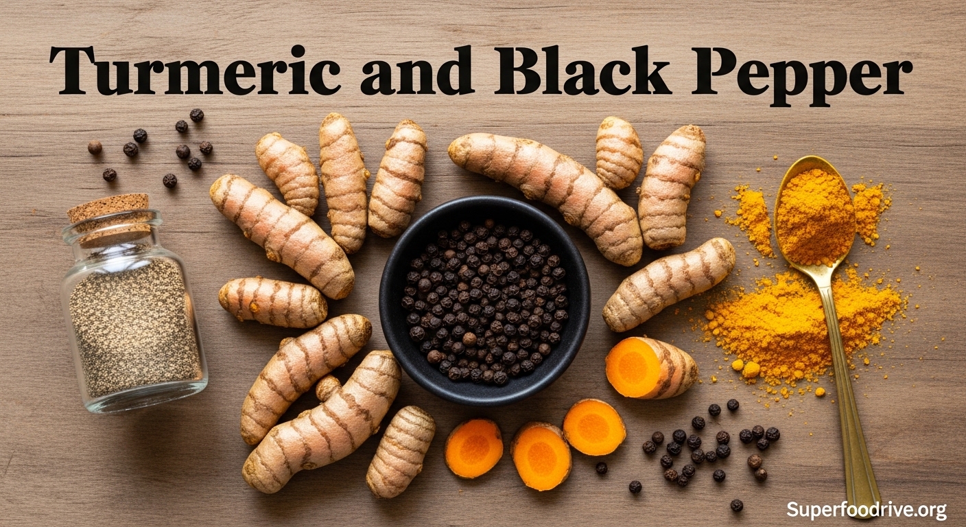 Turmeric and Black Pepper