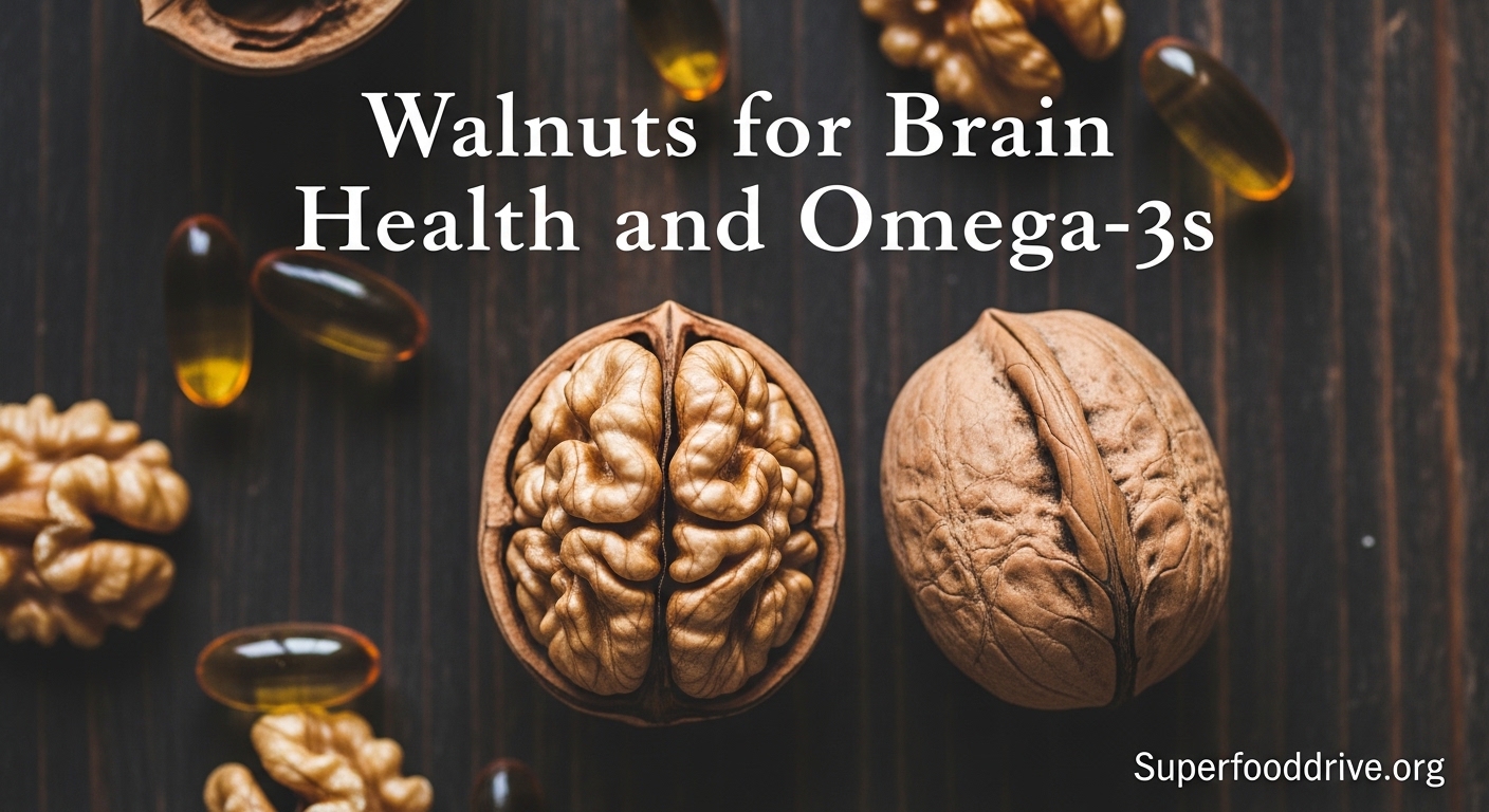 Walnuts for Brain Health and Omega-3s