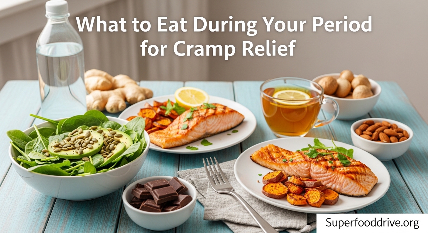 What to Eat During Your Period for Cramp Relief