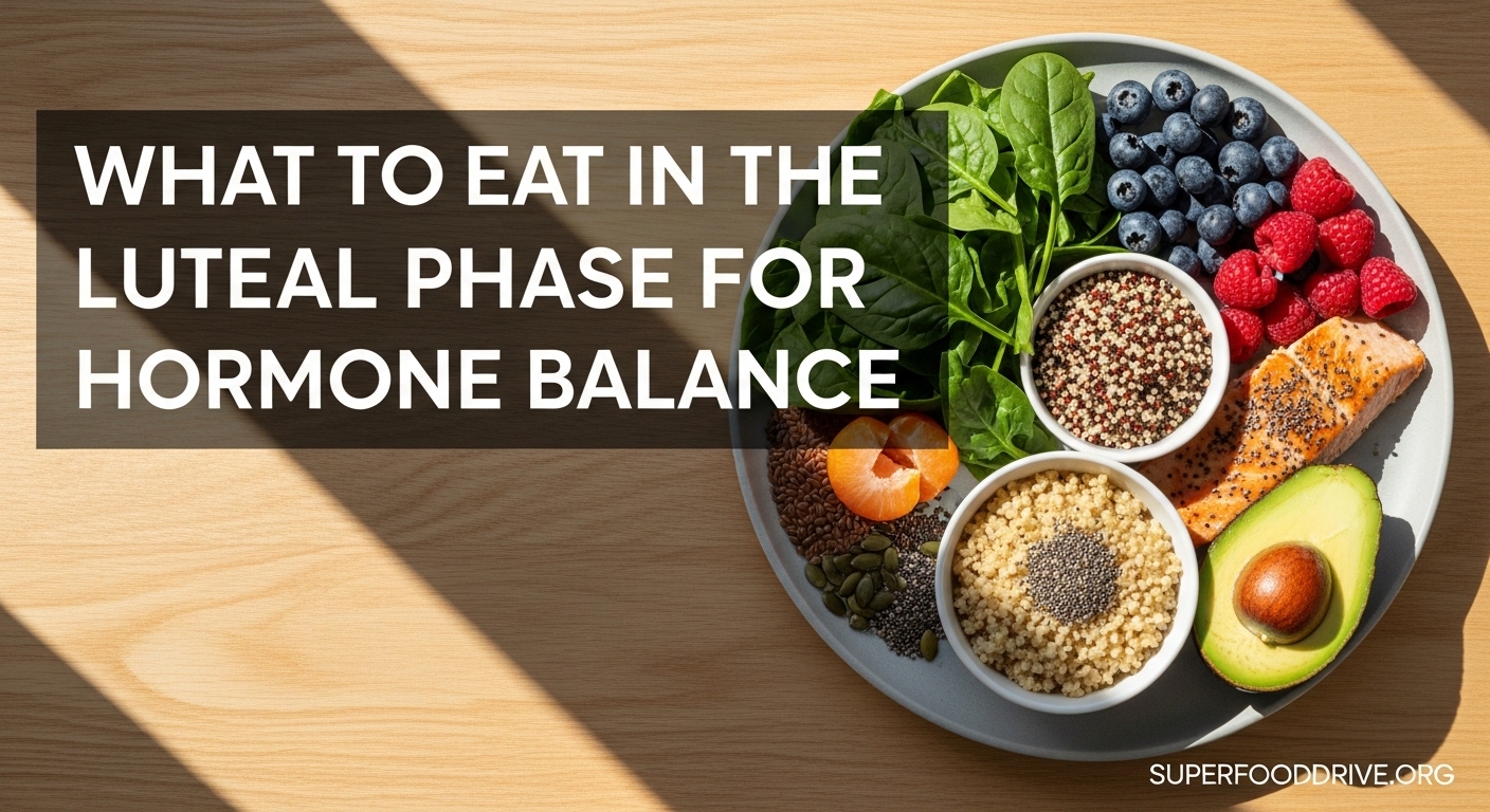 What to Eat in the Luteal Phase for Hormone Balance