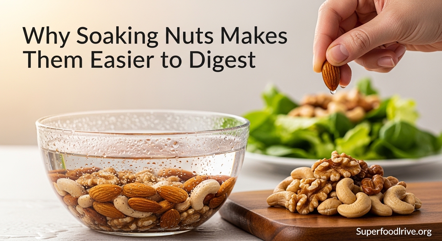 Why Soaking Nuts Makes Them Easier to Digest