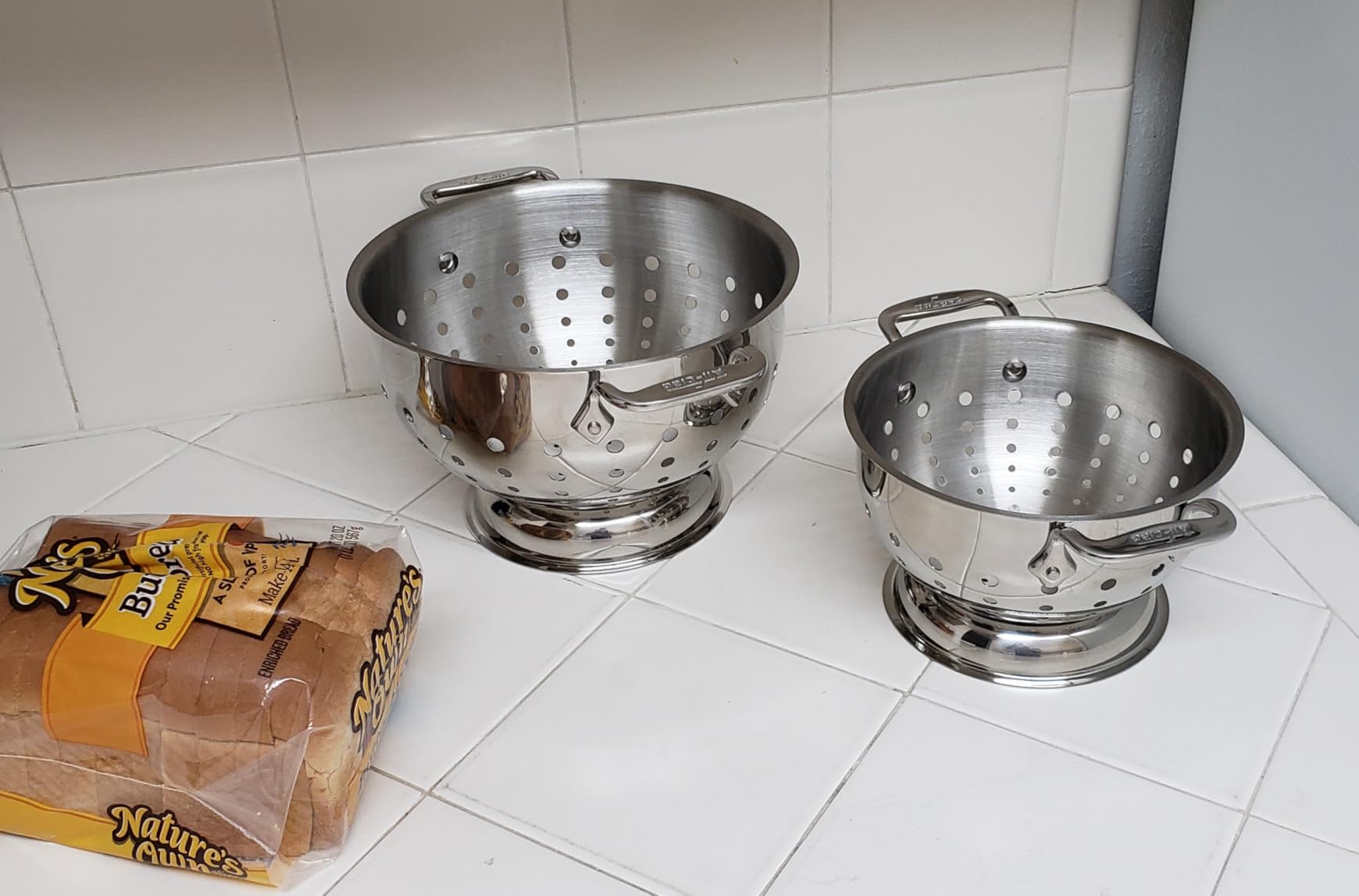 All-Clad Tools and Accessories Stainless Steel Colander 3 Quart Strainer customer photo 1