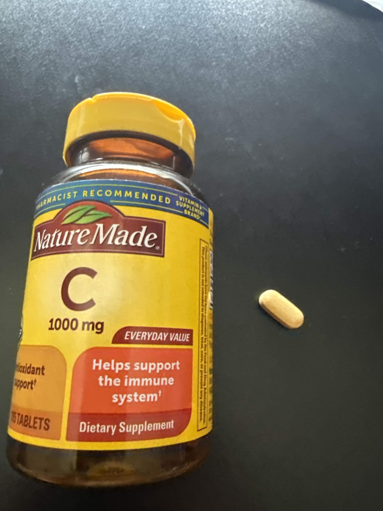 Nature Made Extra Strength Vitamin C 1000 mg Tablets, Adult Vitamin C Tablets for Immune Support, 100 Count, 100 Day Supply customer photo 2