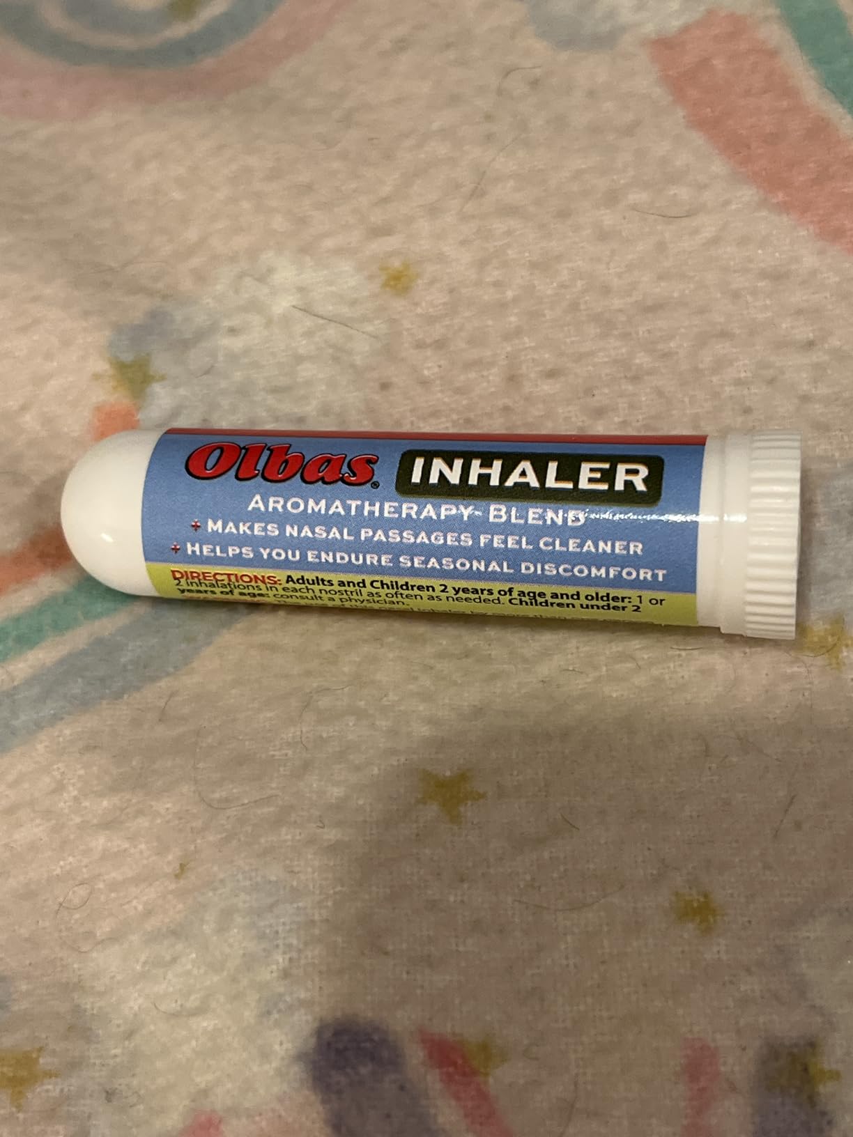 Olbas Inhaler Aromatherapy, Essential Oil Inhaler with Natural Oils, 1 Pack 285 mg, Pocket Sized Nasal Inhaler Stick for Clear Breathing and Sinus Relief customer photo 1