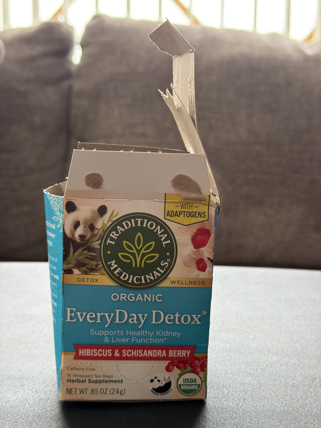 Traditional Medicinals Tea, Organic EveryDay Detox Schisandra Berry, Supports Healthy Liver Function, Detox, 16 Tea Bags customer photo 2
