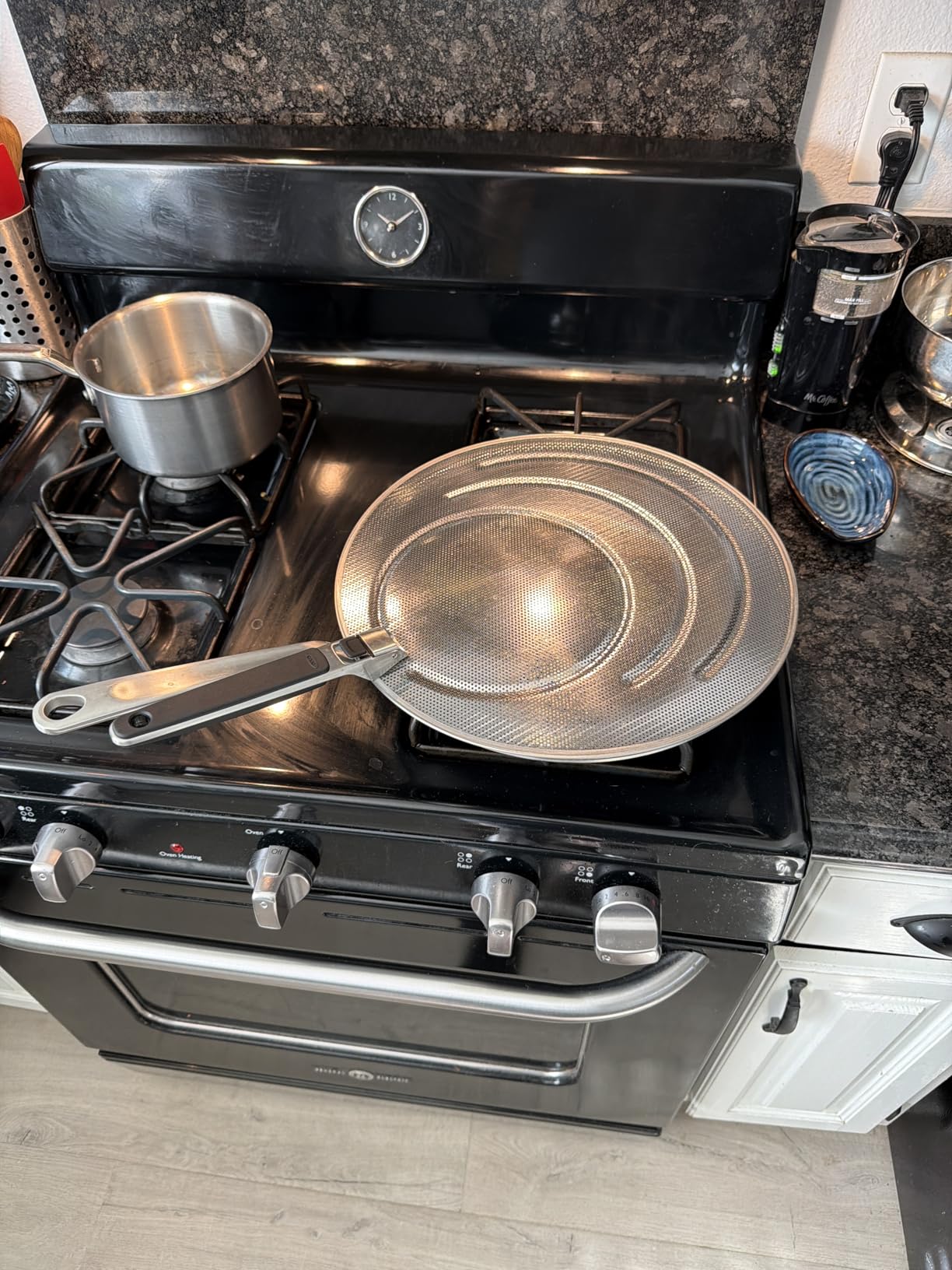 OXO Good Grips Stainless Steel Splatter Screen with Folding Handle customer photo 1