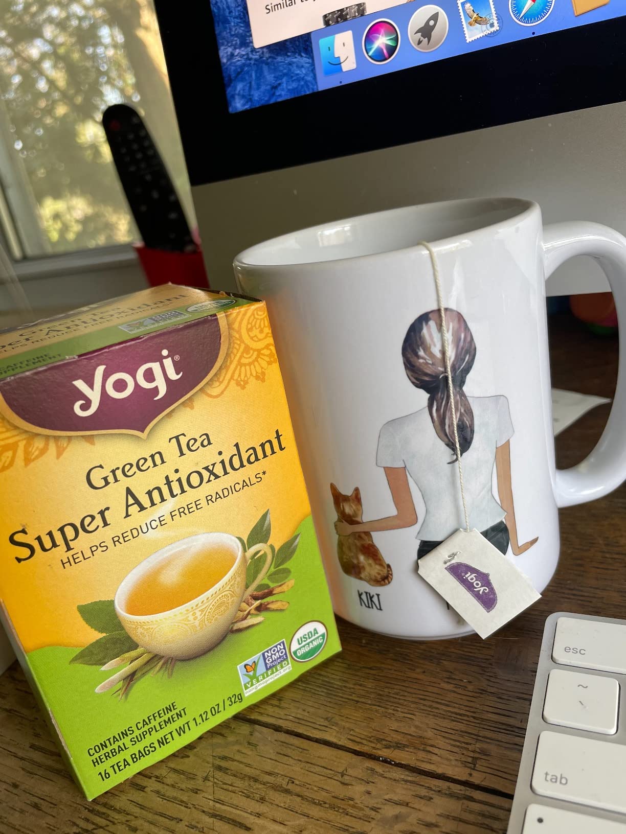 Yogi Tea - Green Tea Super Antioxidant (6 Pack) - Organic Green Tea Blend to Support Overall Health - 96 Tea Bags customer photo 1