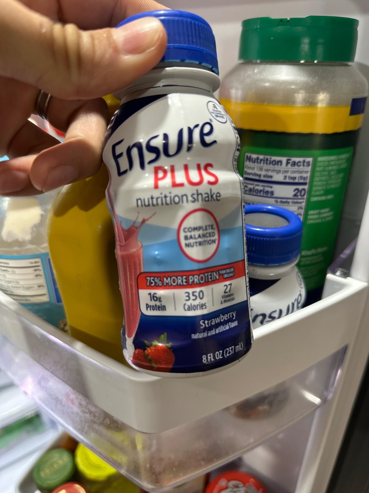 Ensure Plus Strawberry Nutrition Shake, 24 Pack customer photo 2