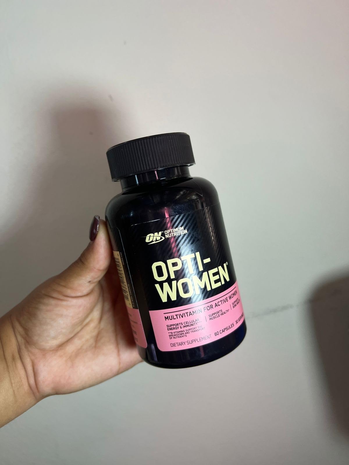 Optimum Nutrition Opti-Women Daily Multivitamin for Women, Immune Support Supplement with Iron, 60 Day Supply, 120 Count, (Packaging May Vary) customer photo 2