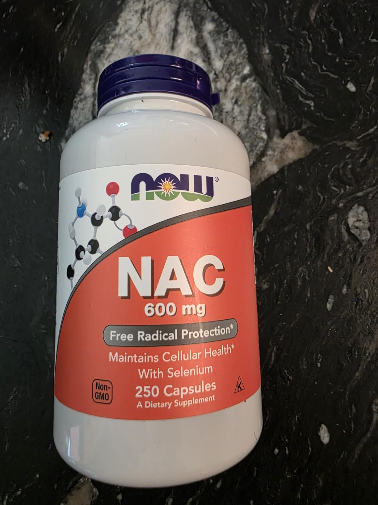 NOW Supplements, NAC (N-Acetyl Cysteine) 600 mg with Selenium, 100 Capsules customer photo 1