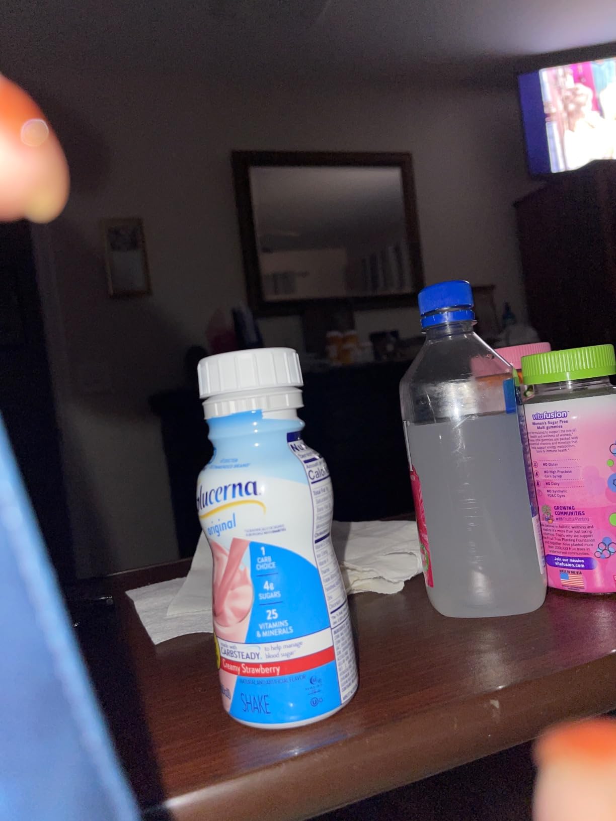 Glucerna Original Diabetes Care Shake, Homemade Vanilla, Diabetic Meal Replacement to Support Blood Sugar Management, 10g Protein, 180 Calories, Ready to Drink, 8-fl-oz Bottle, 24 Pack customer photo 1