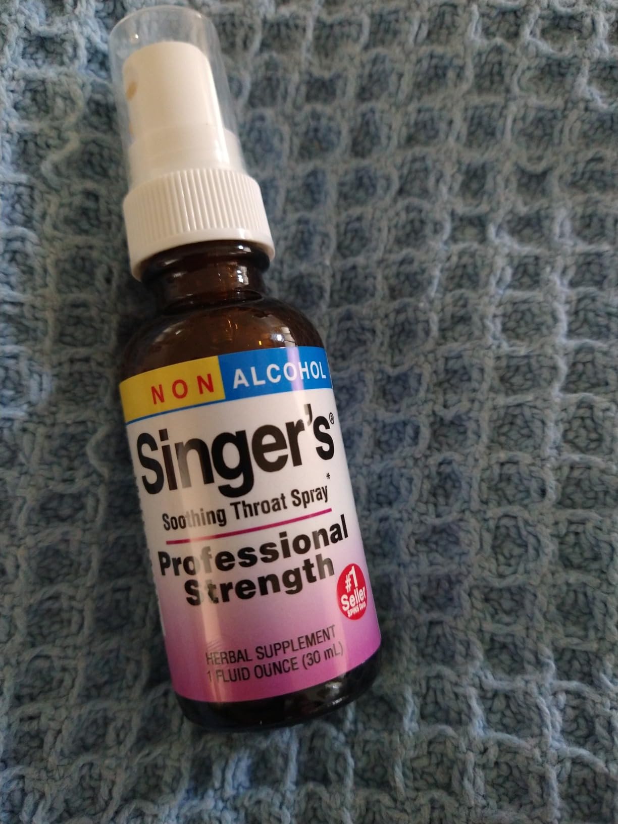 Herbs Etc. Singer's Saving Grace Professional Strength Spray - Plant-Based Soothing Throat Spray for Voice Care - Comfort Irritated Tissues - Vocal Cord Support - Non-Alcohol - 1 fl oz customer photo 2
