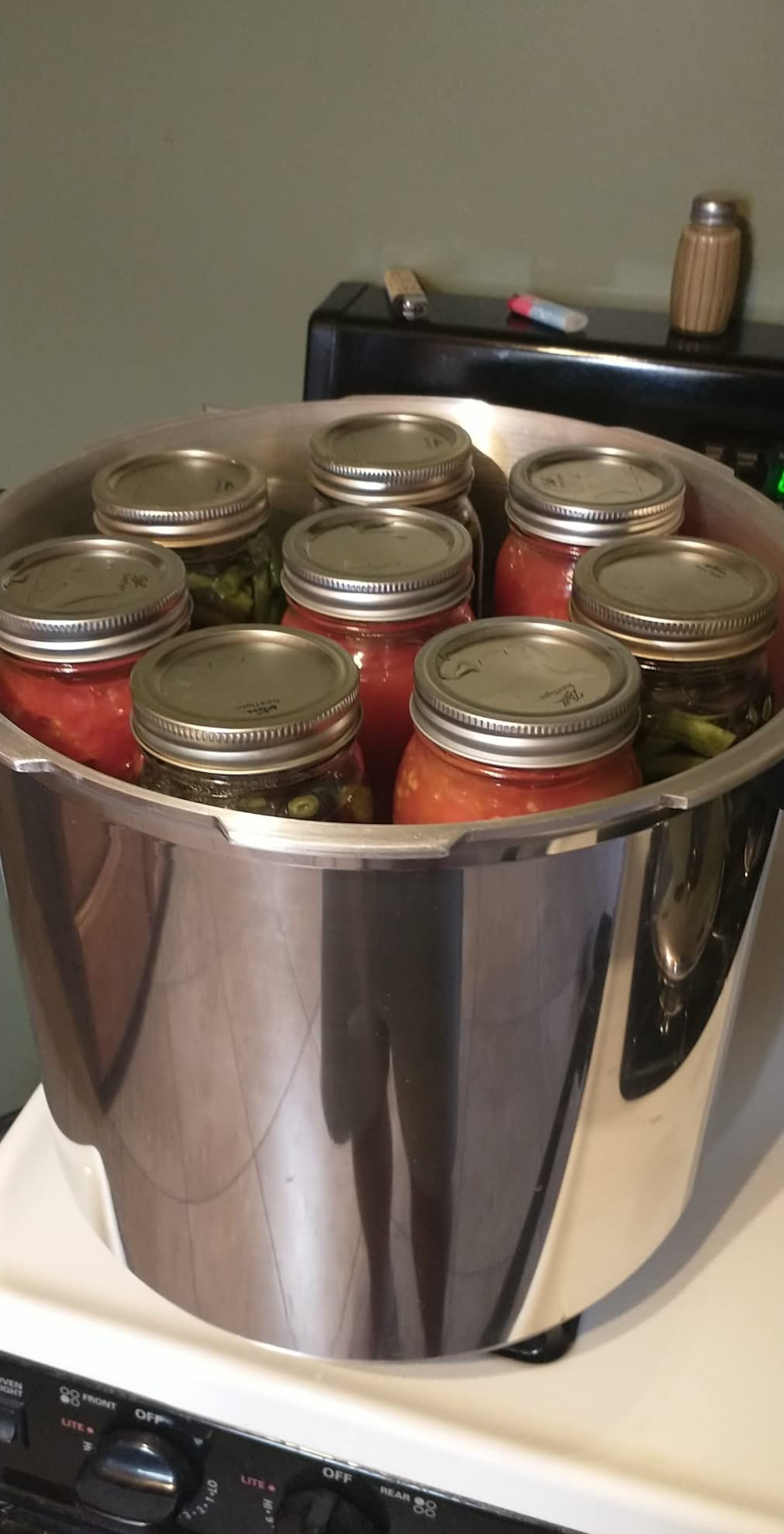 Mirro 92122A Polished Aluminum 5 / 10 / 15-PSI Pressure Cooker / Canner Cookware, 22-Quart, Silver customer photo 1