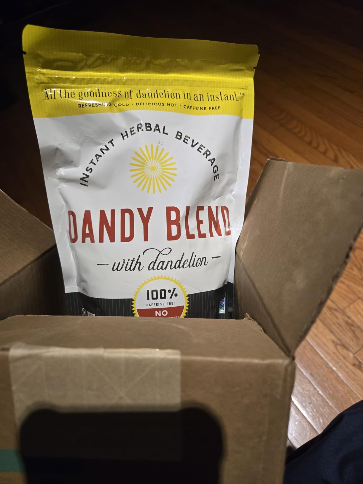 454 Cup Bag of Original Dandy Blend Instant Herbal Beverage with Dandelion, 32 oz. (2 pounds 908g) Bag customer photo 1