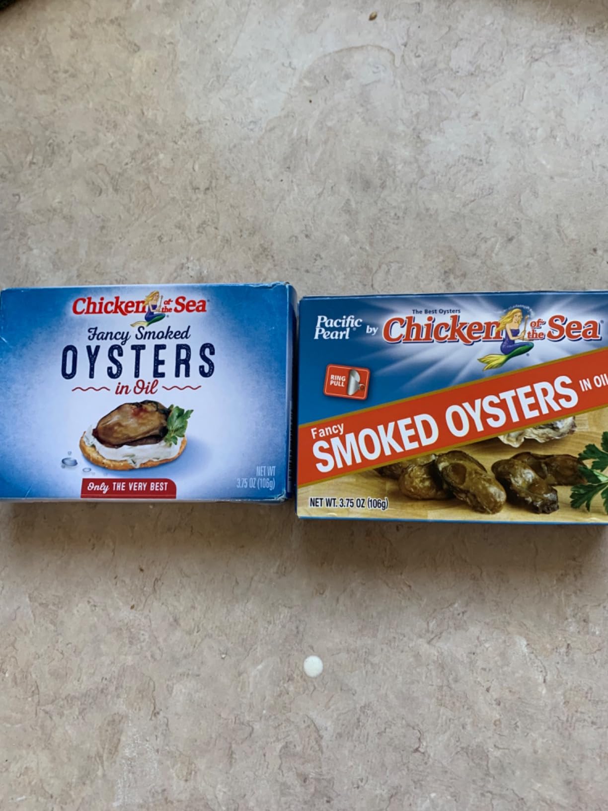 Chicken of the Sea Fancy Smoked Oysters in Oil, 3.75 oz. Cans (Pack of 1), Canned Oysters, Great for Recipes customer photo 2