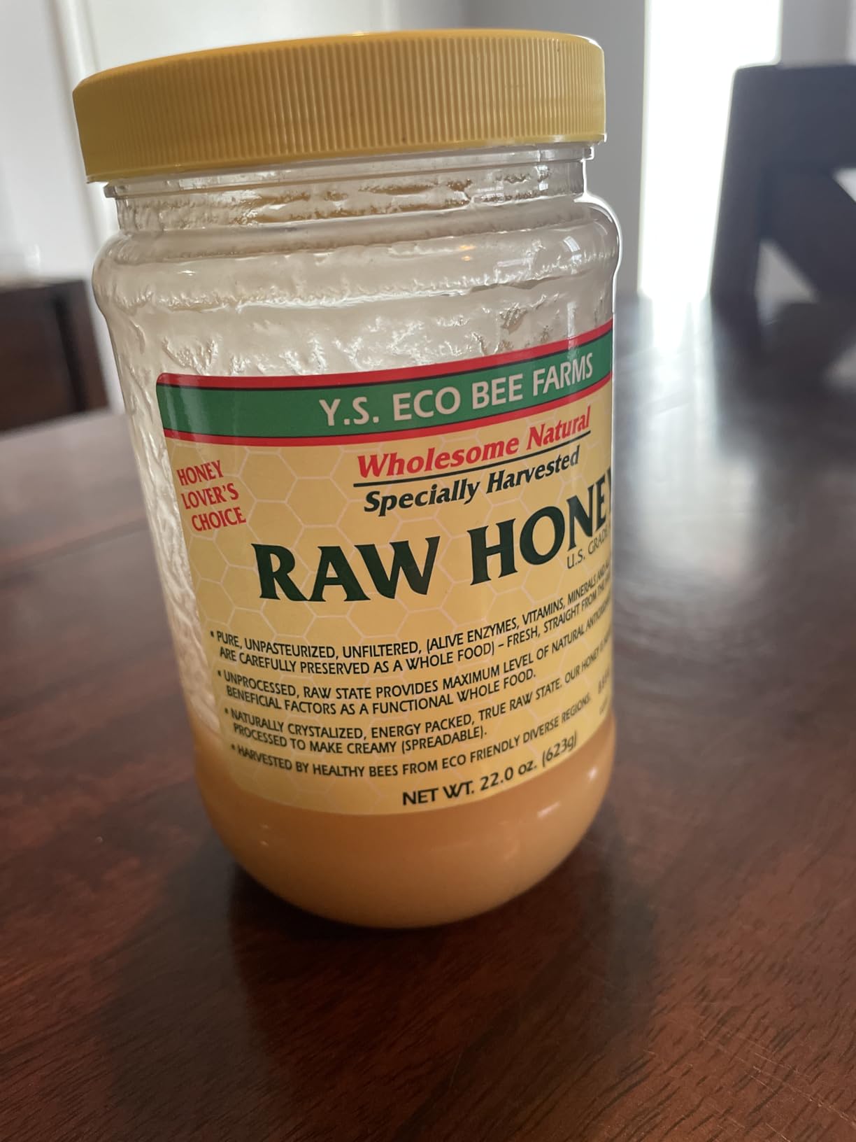 Y.S. Eco Bee Farms Raw Honey - 22 oz customer photo 1