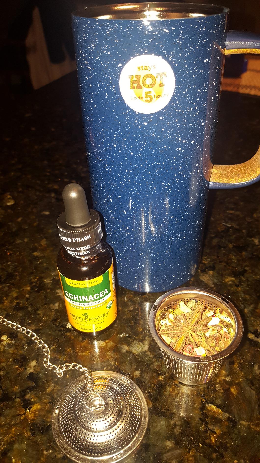 Herb Pharm Echinacea Alcohol-Free Extract: Immune System Support for All Seasons | Fast-Absorbing Echinacea Root Organic Supplement | Non-GMO, Vegan & Gluten-Free | Glycerite Liquid | 1 oz customer photo 2
